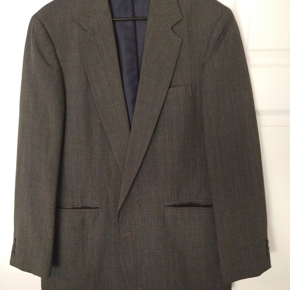 Men's suits one double breasted